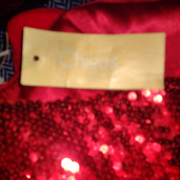 Chica's Short Sequined and Tulle Prom Dress - Picture 6 of 6